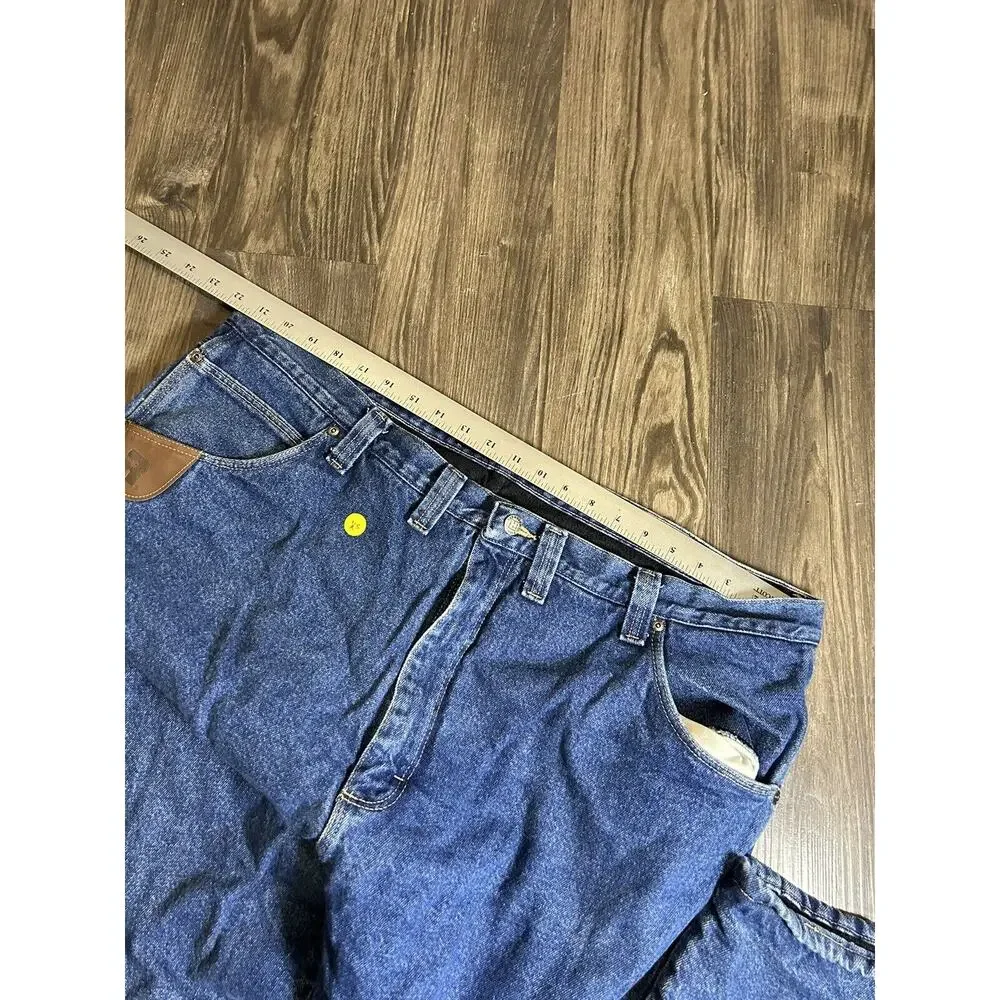 Wrangler‎ Riggs Workwear Thermal Lined Relaxed Fit Denim Jeans Men's 44x30